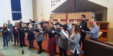The Vox Solaris Chamber Choir performs at Welltown Brewing on June 28.