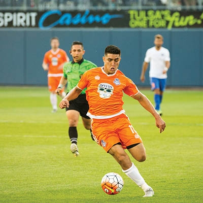 Roughnecks Midfielder Carlos Martinez
