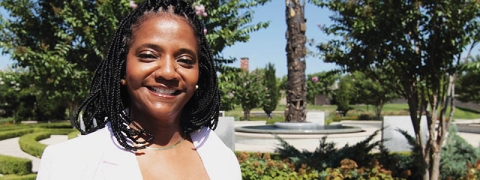 Vanessa Hall-Harper at John Hope Franklin Reconciliation Park