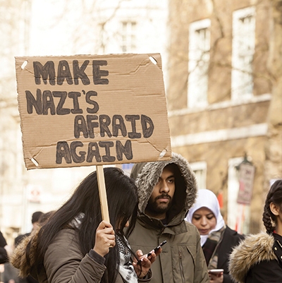 The anti-fascist movement, or antifa, began in Europe in 1920s.