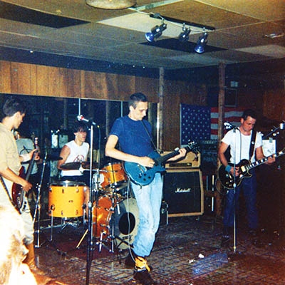 N.O.T.A., a pioneering Tulsa punk band, playing the Crystal Pistol on North Sheridan Avenue