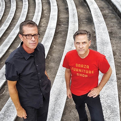 John Canvertino and Joey Burns of Calexico