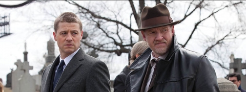 Ben McKenzie and Donal Logue in “Gotham”