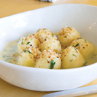 Oren’s ricotta gnudi