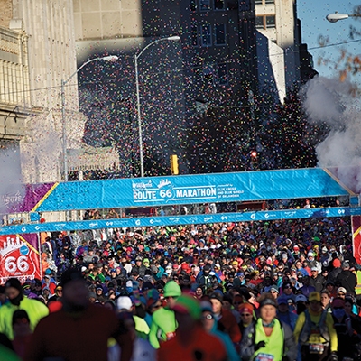 The Williams Route 66 Marathon takes place on Sunday, November 20