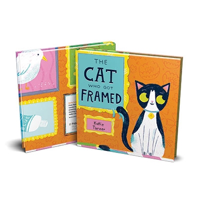 Acer takes center stage in The Cat Who Got Framed by Katie Turner. 