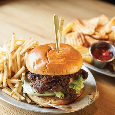 Bricktown Brewery's Truckburger