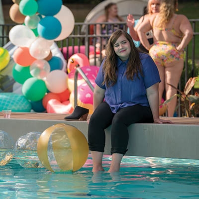 SNL star Aidy Bryant in “Shrill,” streaming now on Hulu