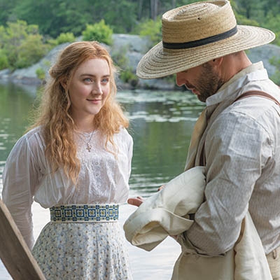 Saoirse Ronan and Corey Stoll in “The Seagull”