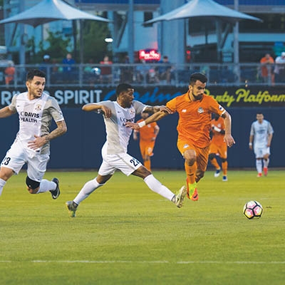 In April, Roughnecks lost 2–1 to Sacramento Republic FC.