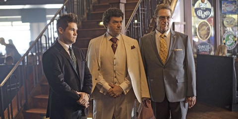 Adam Devine, Danny McBride and John Goodman in The Righteous Gemstones 