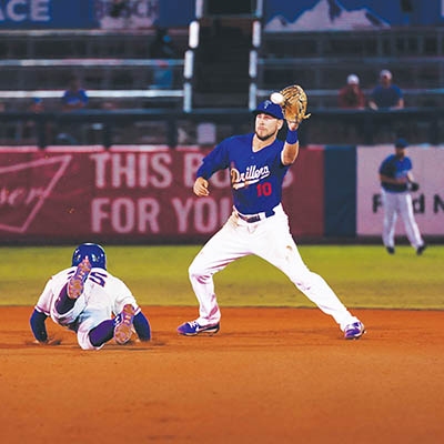 Tulsa Drillers second baseman Drew Jackson, 2017 Texas League Championship Series