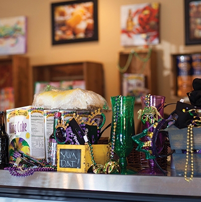 Mardi Gras supplies at Cajun Ed’s