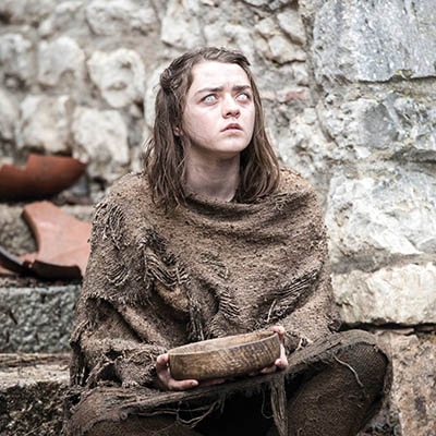 Maisie Williams in “Game of Thrones”