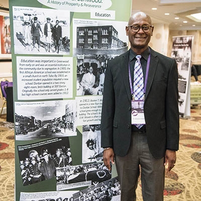 Dr. Dewayne Dickens helped create an online resource portal to help people understand Greenwood’s past and present.