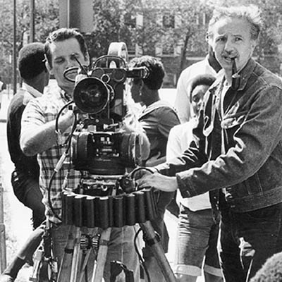 Haskell Wexler behind the scenes of “Medium Cool”