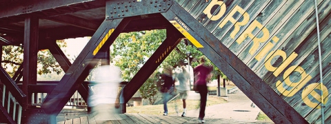 Pedestrian Bridge at 29th Street on the River Parks East Bank Trail