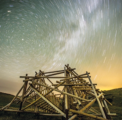 “Pioneer,” a permanent, large-scale wooden sculpture by artist Stephen Talasnik, is the subject of a documentary of the same name shown at this year’s ADFF: Tulsa