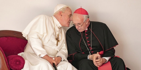 Two many popes in The Two Popes 