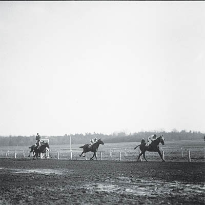 Horses racing in 1922