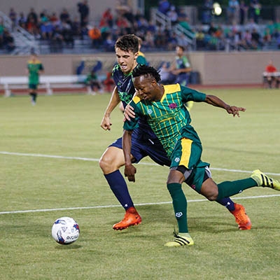 OKC Energy FC U23 vs Tulsa Athletic at TU Soccer Complex on May 10