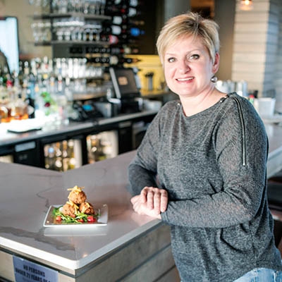 Bin 35 Bistro owner Annie Tow