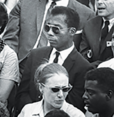 James Baldwin in “I Am Not Your Negro”