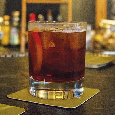 An Americano, precursor to the Negroni