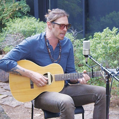 Levi Parham played TTV’s courtyard on June 7