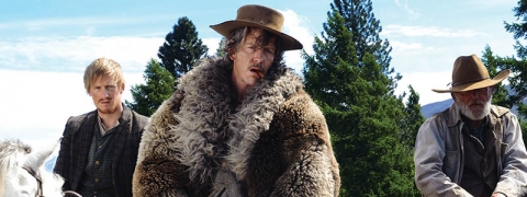 Michael Whalley and Ben Mendelsohn in ‘Slow West’