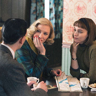 Cate Blanchett and Rooney Mara in “Carol”