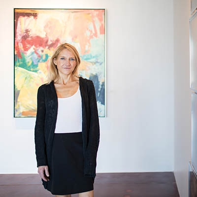 Katie Orth, owner and founder of Orth Contemporary art gallery