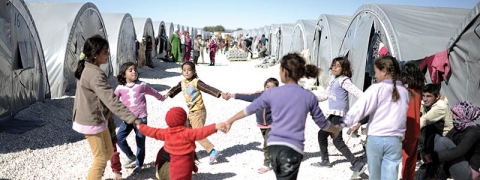 Syrian refugee camp in Turkey