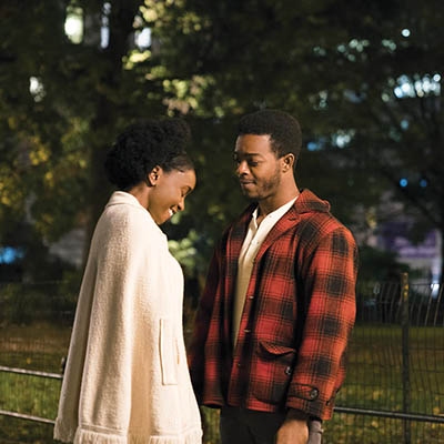 Kiki Layne and Stephan James in “If Beale Street Could Talk”