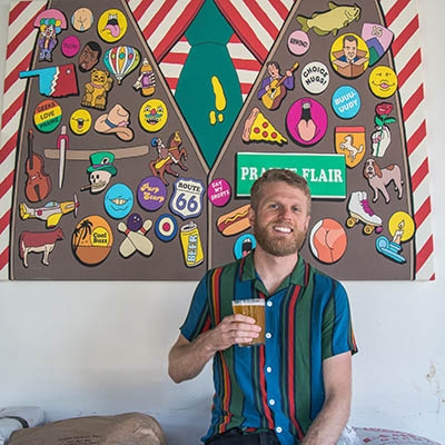 Colin healey, co-founder and art director for Prairie Artisan Ales