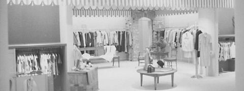 Miss Jackson's Utica Square store ready for opening in August 1965