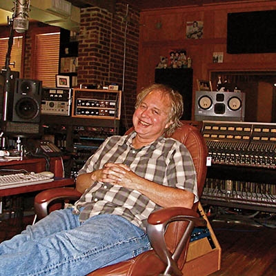 Tulsa music legend Steve Ripley kicks back at The Church Studio.